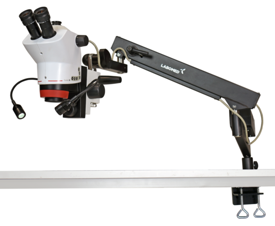 Luxeo 6Z Binocular - Flex Arm Stand (Table or Wall Mount)