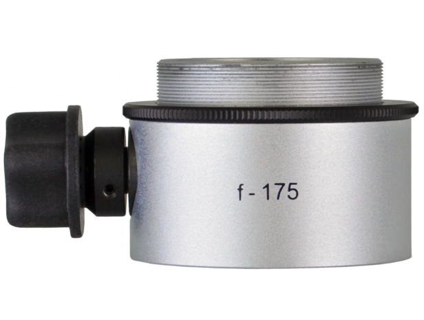 Objective lens WD=175mm with focusing mechanism and sterilizable cap