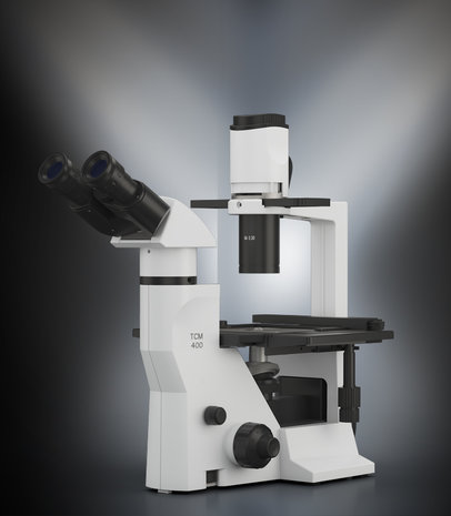 Microscopio binocular invertido TCM400