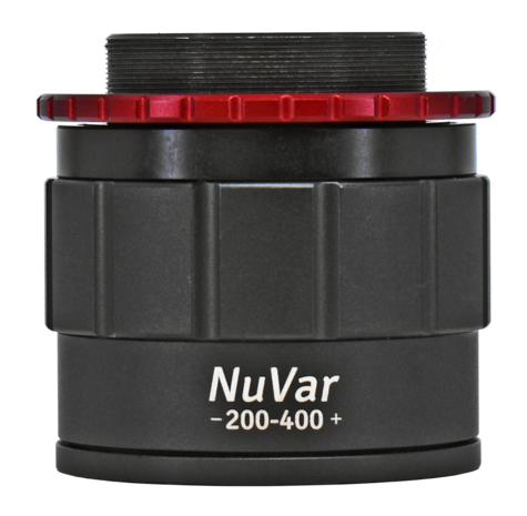 Objetivo variable NuVar 20 WD=200~400mm para Prima (con pedido junto a microscopio)