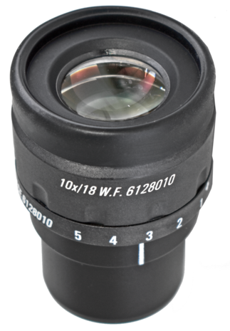 Eyepieces 12.5x/18mm without diopter locking, Mu