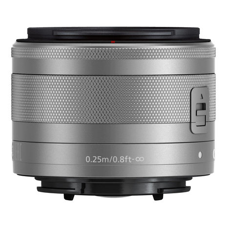 CANON EF-M 15-45MM F/3.5-6.3 IS STM ZILVER