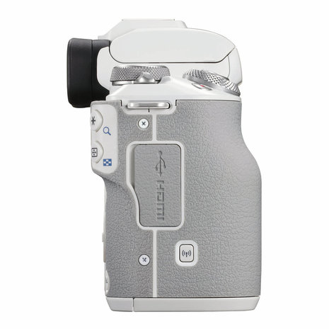 Canon EOS M50 Mark II body, white, 4K video