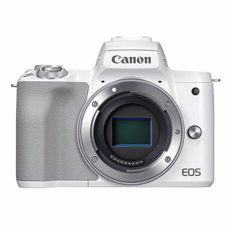 Canon EOS M50 Mark II body, white, 4K video