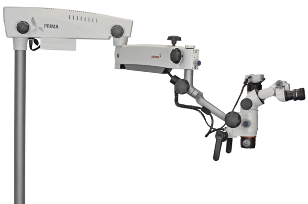 PrimaDNT Microscope Premium, mobile stand, NuVar 10