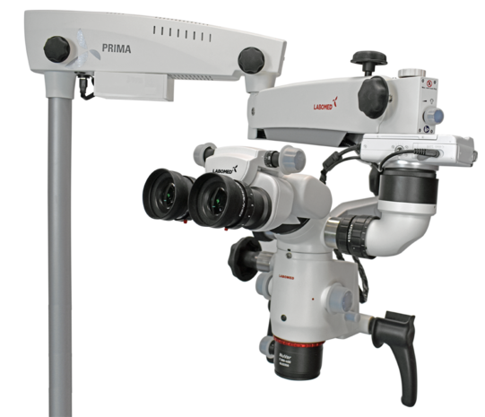 PrimaDNT Microscope Premium, mobile stand, NuVar 10