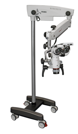 PrimaDNT Microscope Premium, mobile stand, NuVar 20