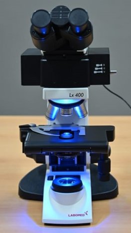 Triple Filter LED Fluorescence attachment with UV for Lx400 and Lx500