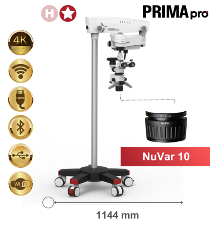PRIMA pro Premium, montaje a ruedas, NuVar 10