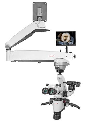 Magna Microscope with Wall Mount, NuVar 10