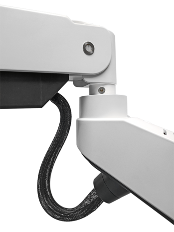 Magna FL microscope with floor mount
