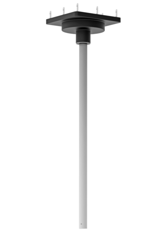 Ceiling mount for PRIMA, pin &Oslash;15 mm, with 150 cm column