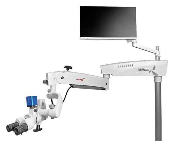 Flexibele monitorarm, wit