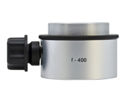 Objective lens WD=400mm with focusing mechanism and sterilizable cap