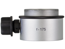 Objective lens WD=175mm with focusing mechanism and sterilizable cap