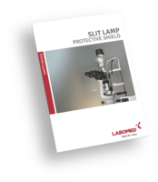Brochure Face shield for Slit lamp