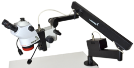 Luxeo 6Z Trinocular - Flex Arm Stand, 0,5 aux lens