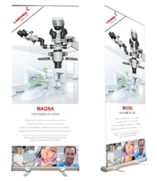 Banner de exposición, pancarta Magna, 205 x 85 cm