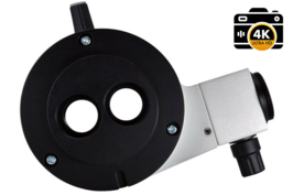 Divisor de haz único, izquierda/derecha, cámara C-mount 4K