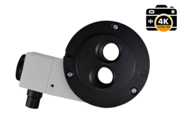 Divisor de haz único, arriba/abajo, cámara C-mount 4K